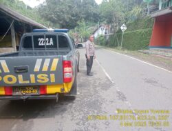 Antisipasi terjadinya C3 (Curas,Curat, dan Curanmor) Polsek Tanjungmedar Polres Sumedang Polda Jabar melaksanakan KRYD siang hari