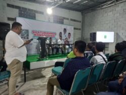Polsek Sumedang Utara Laksanakan Pengamanan dan Monitoring Kegiatan Silaturahmi dan Konsolidasi DPC PKB Sumedang Dapil 1