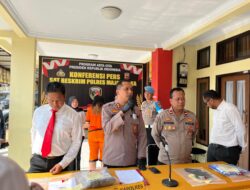 Polres Majalengka Berhasil Ungkap Pelaku Kasus Penganiayaan Yang Mengakibatkan Hilangnya Nyawa