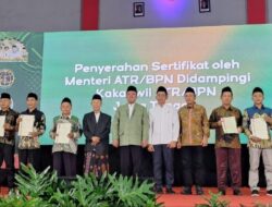 Menteri ATR/BPN Ajak Warga NU Manfaatkan Lahan HGU/HGB untuk Usaha Produktif