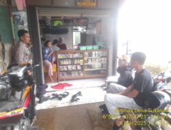 SILAHTURAHMI KAMTIBMAS GUNA MEWUJUDKAN SITUASI KONDUSIP, DIWILAYAH HUKUM POLRES SUMEDANG POLSEK SUKASARI KHUSUSNYA DIWILAYAH DESA SUKASARI