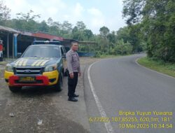 Antisipasi terjadinya C3 (Curas,Curat, dan Curanmor) Polsek Tanjungmedar Polres Sumedang Polda Jabar melaksanakan KRYD siang hari
