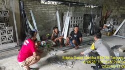 Bripka Dani Santika melaksanakan sambang/silatrahmi Kamtibmas dan dumas keliling dalam rangka BEYOND TRUST PRESISI