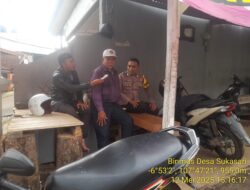 SILAHTURAHMI KAMTIBMAS GUNA MEWUJUDKAN SITUASI KONDUSIP, DIWILAYAH HUKUM POLRES SUMEDANG POLSEK SUKASARI KHUSUSNYA DIWILAYAH DESA SUKASARI