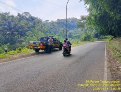 Kegiatan KRYD siang hari oleh Polsek Tanjungmedar Upaya Mencegah C3 di Wilayah hukum Kecamatan Tanjungmedar