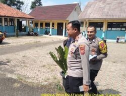 KAPOLSEK SUKASARI BESERTA ANGGOTA UNIT SAMAPTA MEMBERIKAN HIMBAUAN KAMTIBMAS SEBAGAI LANGKAH PREVENTIF DEMI TERCIPTANYA SITUASI KAMTIBMAS YANG KONDUSIF