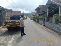 Antisipasi terjadinya C3 (Curas,Curat, dan Curanmor) Polsek Tanjungmedar Polres Sumedang Polda Jabar melaksanakan KRYD siang hari