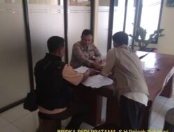 KAPOLSEK SUKASARI BESERTA ANGGOTA UNIT SAMAPTA MEMBERIKAN HIMBAUAN KAMTIBMAS SEBAGAI LANGKAH PREVENTIF DEMI TERCIPTANYA SITUASI KAMTIBMAS YANG KONDUSIF