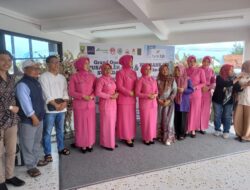 Polsek Sumedang Utara Monitoring Kegiatan Soft Opening , Pentas Seni dan Gathering UMKM di Pusat Oleh-oleh Sumedang