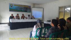 Bhabinkamtibmas Kelurahan Talun Hadiri Kegiatan Pembinaan dan Pembekelan Karang Taruna
