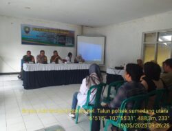Bhabinkamtibmas Kelurahan Talun Hadiri Kegiatan Pembinaan dan Pembekelan Karang Taruna