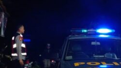 Anggota Polsek Sukasari Rutin Laksanakan Patroli KRYD Blue Light / Malam hari di Wilayah Kecamatan Sukasari Kabupaten Sumedang