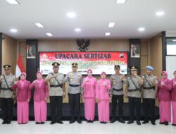 Polres Jepara Gelar Sertijab Pejabat Utama dan Kapolsek