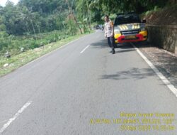 Antisipasi terjadinya C3 (Curas,Curat, dan Curanmor) Polsek Tanjungmedar Polres Sumedang Polda Jabar melaksanakan KRYD siang hari