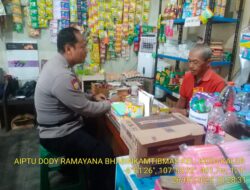 Aiptu Dody Laksanakan Door To Door System Dalam Rangka Pelaksanaan Program Beyond Trust Presisi Di Wilayah Kelurahan Kotakaler