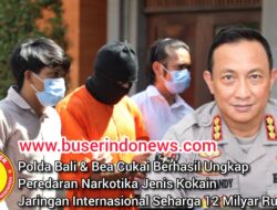 Polda Bali dan Bea Cukai Berhasil Ungkap Peredaran Narkotika Jaringan Internasional