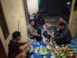 Anggota Polsek Sukasari Rutin Laksanakan Patroli KRYD Blue Light / Malam hari di Wilayah Kecamatan Sukasari Kabupaten Sumedang