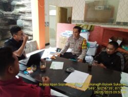 Bhabinkamtibmas Desa Sukarapih Melaksanakan Giat Sambang Dan Silaturahmi Kepada Warga masyarakat