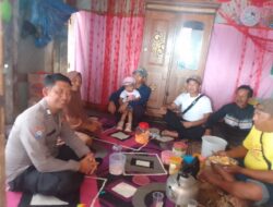 Bhabinkamtibmas Desa Genteng Melaksanakan Giat Sambang Dan Silaturahmi Kepada kepala warga binaan.