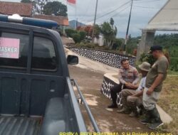 KAPOLSEK SUKASARI BESERTA ANGGOTA UNIT SAMAPTA MEMBERIKAN HIMBAUAN KAMTIBMAS SEBAGAI LANGKAH PREVENTIF DEMI TERCIPTANYA SITUASI KAMTIBMAS YANG KONDUSIF