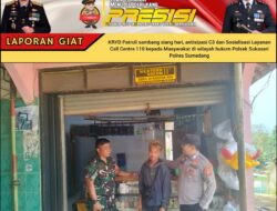 LANGKAH PREVENTIF DILAKSANAKAN UNIT SAMAPTA SEBAGAI UPAYA MENJAGA SITUASI KAMTIBMAS YANG KONDUSIF PADA SIANG HARI DI WILAYAH KECAMATAN SUKASARI