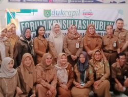 UPTD Dukcapil Satui Gelar Forum Konsultasi Publik 2025, Bahas Pemutakhiran/konversi Akta Kelahiran Lama