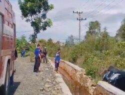 Mobil Sekretaris Disdik Tanah Bumbu Alami Kecelakaan Tunggal di Batulicin