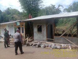 Kegiatan Sinergitas TNI-POLRI melaksnakan Anjangsana / Silaturahmi kamtibmas