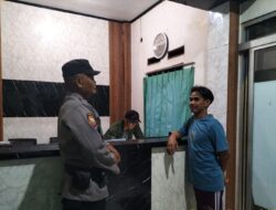 Meminimalisir Terjadinya tindak Kriminal pada Malam hari, Polsek Tomo laksanakan Patroli “Blue Light”