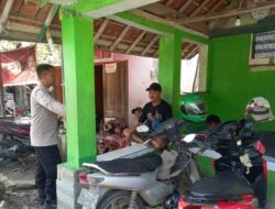 Bhabinkamtibmas Desa Darmawangi Silaturahmi Kamtibmas Kepada Warga Binaan