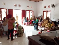 Pemerintah Desa Merambung Gelar Posyandu Rutin Balita Dan Lansia