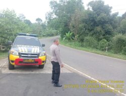 Antisipasi terjadinya C3 (Curas,Curat, dan Curanmor) Polsek Tanjungmedar Polres Sumedang Polda Jabar melaksanakan KRYD siang hari