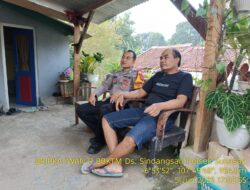 SILAHTURAHMI KAMTIBMAS GUNA MEWUJUDKAN SITUASI KONDUSIP, DIWILAYAH HUKUM POLRES SUMEDANG POLSEK SUKASARI KHUSUSNYA DIWILAYAH DESA SINDANGSARI