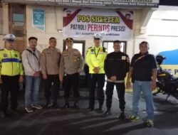Pengamanan Kegiatan Malam Hari Raya Idul Adha 1446 H Tahun 2025 di Wilkum Polsek Sumedang Utara Kabupaten Sumedang