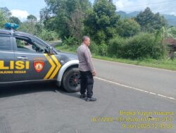 Antisipasi terjadinya C3 (Curas,Curat, dan Curanmor) Polsek Tanjungmedar Polres Sumedang Polda Jabar melaksanakan KRYD siang hari