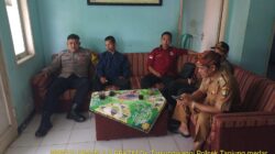 Briptu Diwan Ahmad melaksanakan sambang/silatrahmi Kamtibmas dan dumas keliling dalam rangka BEYOND TRUST PRESISI