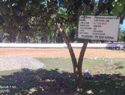 Pemdes Kuripan Sukses Bangun Lapangan Futsal