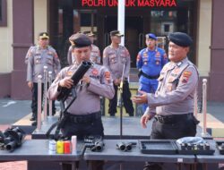 Polres Jepara Gelar Peningkatan Kompetensi Personel Samapta
