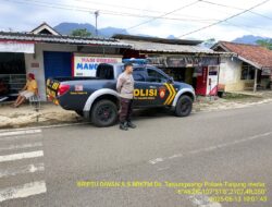 Kegiatan KRYD siang hari oleh Polsek Tanjungmedar Upaya Mencegah C3 di Wilayah hukum Kecamatan Tanjungmedar