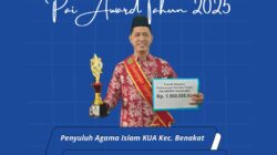 Penyuluh Agama Islam KUA Kecamatan Benakat Mewakili Prov Sumsel dalam Ajang Nasional
