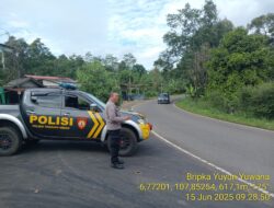 Antisipasi terjadinya C3 (Curas,Curat, dan Curanmor) Polsek Tanjungmedar Polres Sumedang Polda Jabar melaksanakan KRYD siang hari