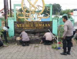 Baksos dan Kegiatan Bersih – bersih Masjid Dalam Rangka HUT Bhayangkara ke 79
