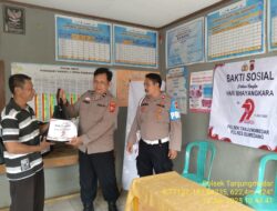 Kegiatan Bhakti Sosial Polsek Tanjungmedar dalam rangka HUT Bhayangkara ke-79 dipusatkan di Desa Wargaluyu