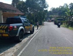 Antisipasi terjadinya C3 (Curas,Curat, dan Curanmor) Polsek Tanjungmedar Polres Sumedang Polda Jabar melaksanakan KRYD siang hari