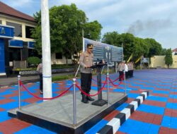 Pimpin Apel Pagi, Kabag Ops Polres Majalengka: Terus Tingkatkan Disiplin dan Kinerja