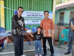 PemDes Tanjung Tebat Berikan Apresiasi Kepada Siswa Berprestasi di Desa