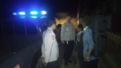 Anggota Polsek Sukasari Rutin Laksanakan Patroli KRYD Blue Light / Malam hari di Wilayah Kecamatan Sukasari Kabupaten Sumedang