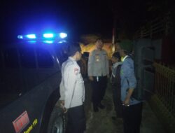 Anggota Polsek Sukasari Rutin Laksanakan Patroli KRYD Blue Light / Malam hari di Wilayah Kecamatan Sukasari Kabupaten Sumedang