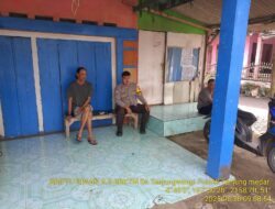 Briptu Diwan Ahmad sambangi Warga masyarakat