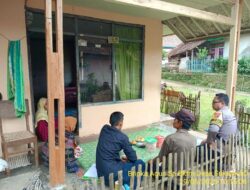 Bripka Agus Sukmana Laksanakan Silaturahmi Kamtibmas dan Dumas Keliling dalam Rangka BEYOND TRUST PRESISI.